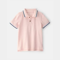 Carter's Toddler Boys Short Sleeve Regular Fit Polo Shirt