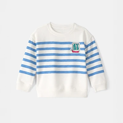 Carter's Toddler Boys Round Neck Long Sleeve T-Shirt