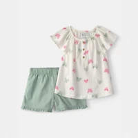 Carter's Butterfly Toddler Girls 2-pc. Short Set