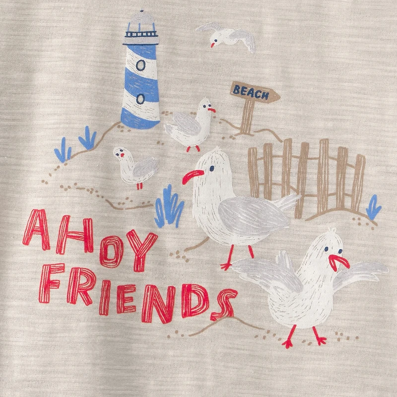 Carter's Ahoy Friends Toddler Boys 2-pc. Short Set