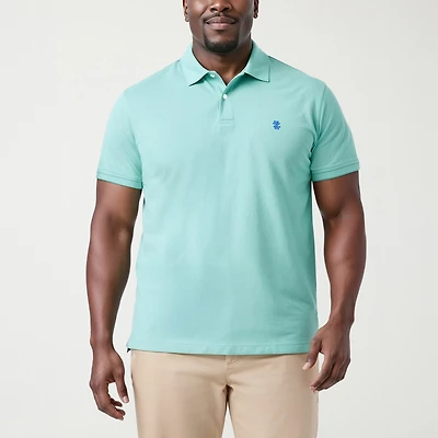 IZOD Advantage Performance Big and Tall Mens Regular Fit Short Sleeve Polo Shirt