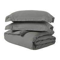 SUPERIOR® Orion Linen Garment Washed Soft Reversible Duvet Cover