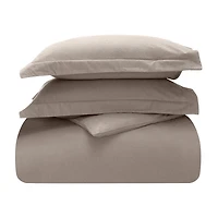 SUPERIOR® Rome Cotton Geometric Warm Reversible Duvet Cover