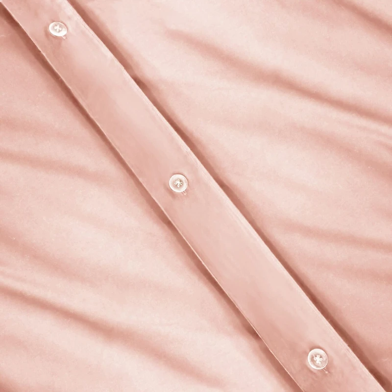 SUPERIOR® Percale Cotton Crisp Cool Breathable Reversible Duvet Cover