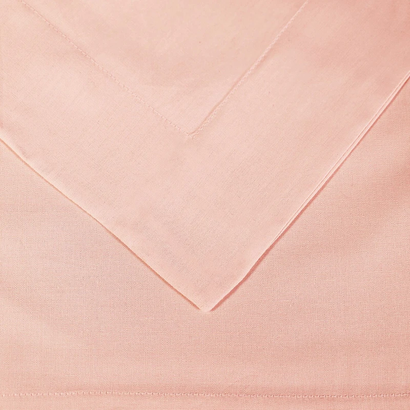 SUPERIOR® Percale Cotton Crisp Cool Breathable Reversible Duvet Cover