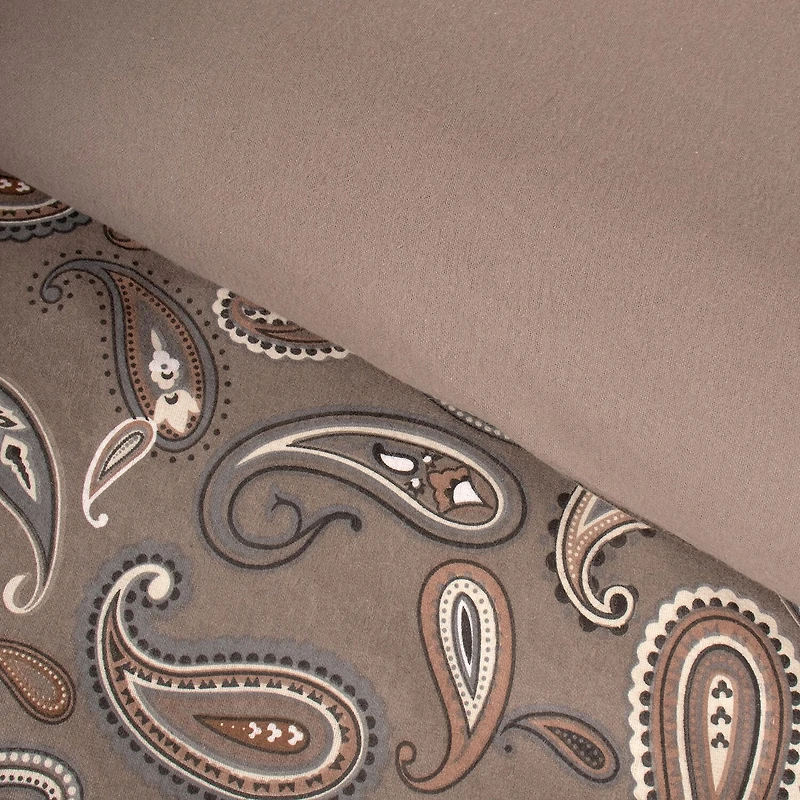 SUPERIOR® Paisley Cotton Warm Winter Reversible Duvet Cover
