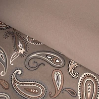 SUPERIOR® Paisley Cotton Warm Winter Reversible Duvet Cover