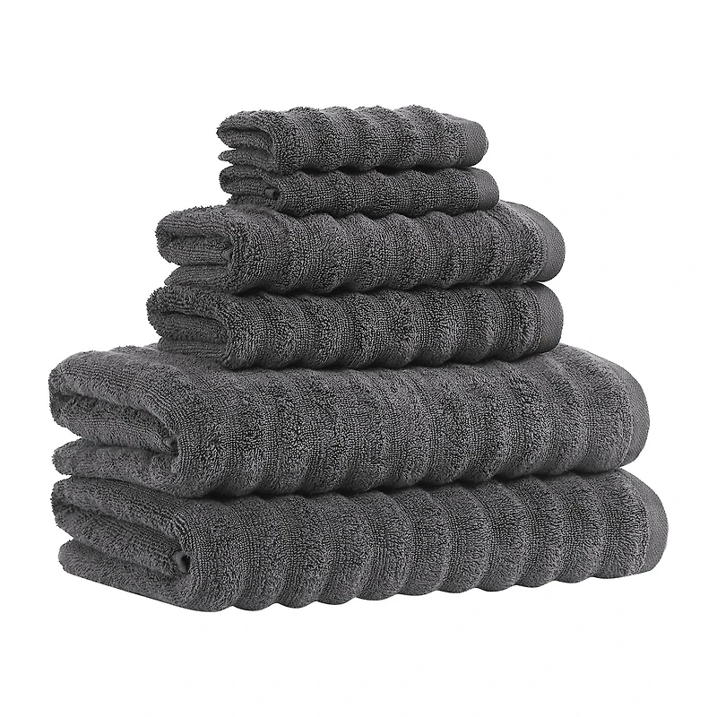Royal Velvet Textured Towel 6-pc. Bath Set