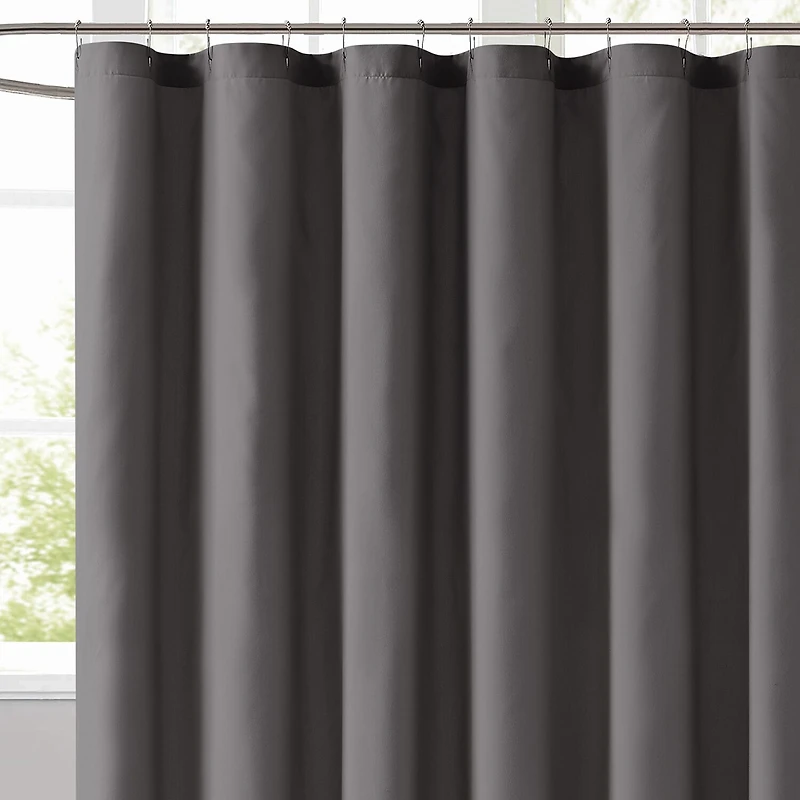 Truly Soft Everyday Solid Shower Curtain