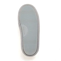 Dearfoams Teddy Heart Scuff Womens Memory Foam Slip-On Slippers