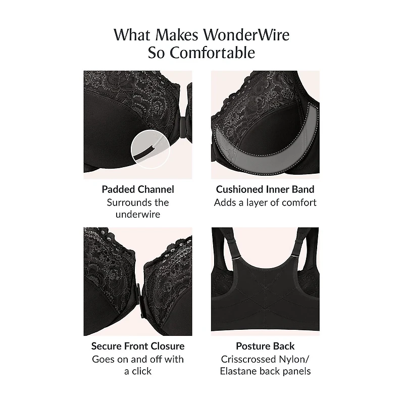 Glamorise Full Coverage Bra 1255
