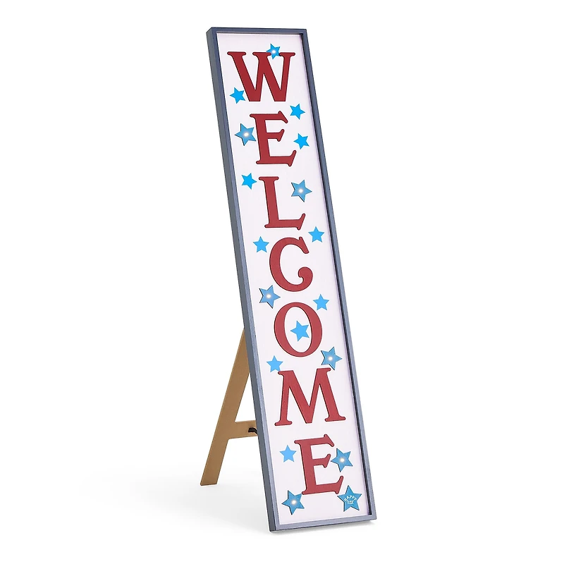 Layerings Americana Welcome Porch Sign