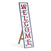 Layerings Americana Welcome Porch Sign