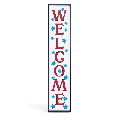 Layerings Americana Welcome Porch Sign