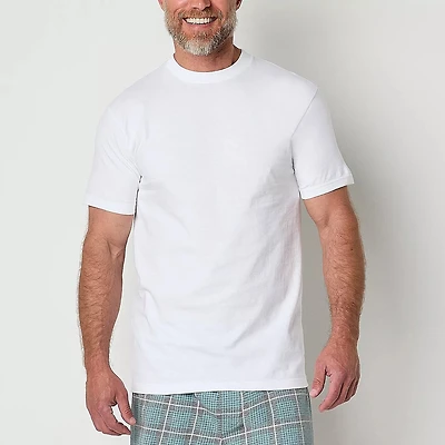 Stafford Heavyweight Cotton Bonus Pack Mens 5 Short Sleeve Crew Neck T-Shirt