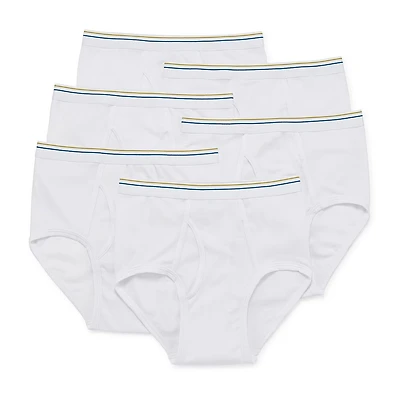 Stafford Dry + Cool Full Cut Mens 6 Pack Briefs 302872