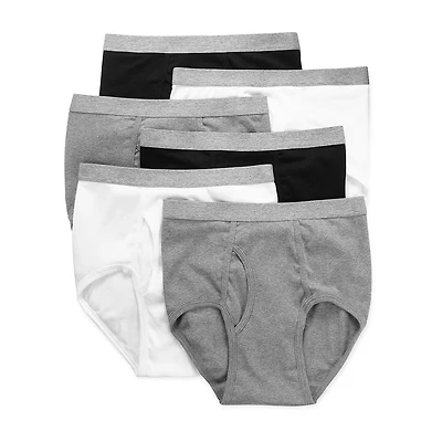 Stafford Cotton Full Cut Mens 6 Pack Briefs 302852