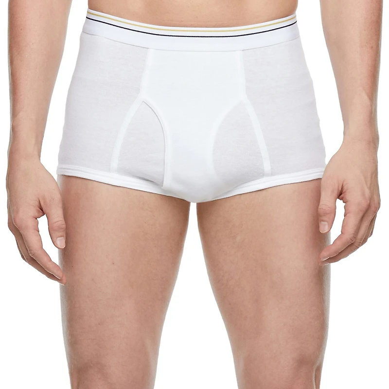 Stafford Cotton Full Cut Mens 6 Pack Briefs 302852