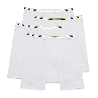Stafford Dry + Cool Mens Big 4 Pack Boxer Briefs 302869