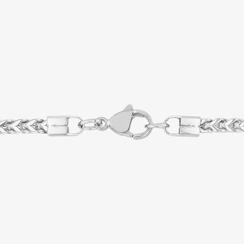 Men's Stainless Steel Solid Link Chain Necklace