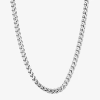 Men's Stainless Steel Solid Link Chain Necklace
