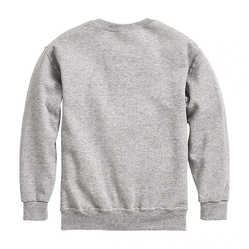 Disney Collection Little & Big Kid Boys Crew Neck Long Sleeve Mickey Mouse Sweatshirt