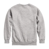 Disney Collection Little & Big Kid Boys Crew Neck Long Sleeve Mickey Mouse Sweatshirt