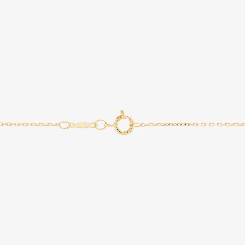 ( H-I/Si1-Si2 ) 2 CT. Lab-Grown Diamond 14K Gold Emerald 18 Inch Pendant Necklace