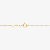 ( H-I/Si1-Si2 ) 2 CT.  Lab-Grown Diamond 14K Gold Pear 18 Inch Pendant Necklace
