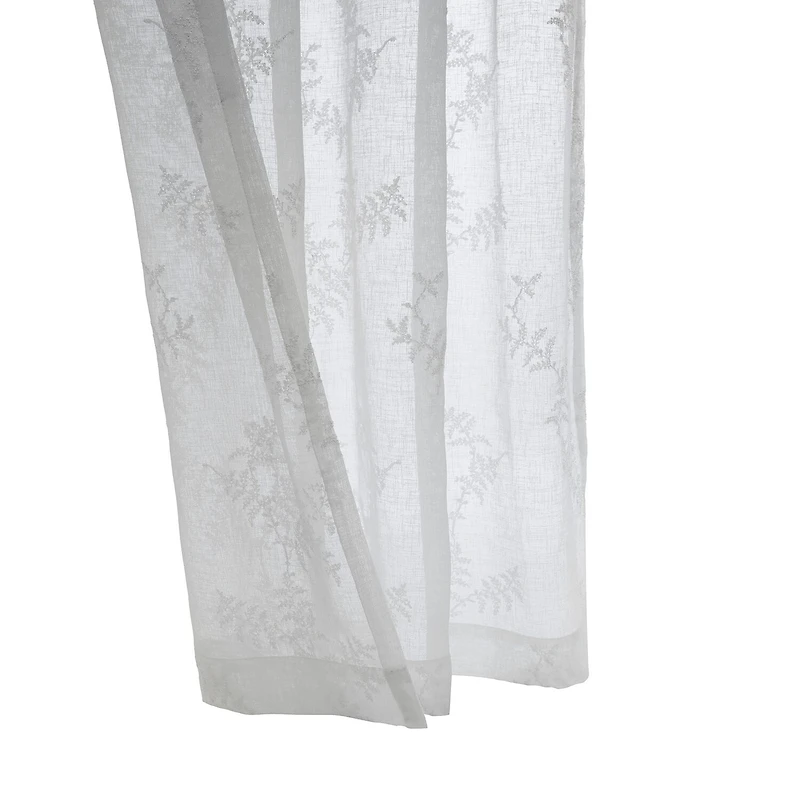 Habitat Anita Grommet Top Sheer Single Curtain Panel