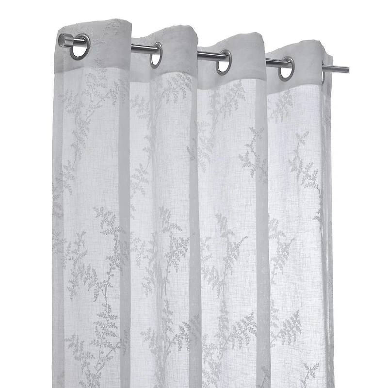 Habitat Anita Grommet Top Sheer Single Curtain Panel