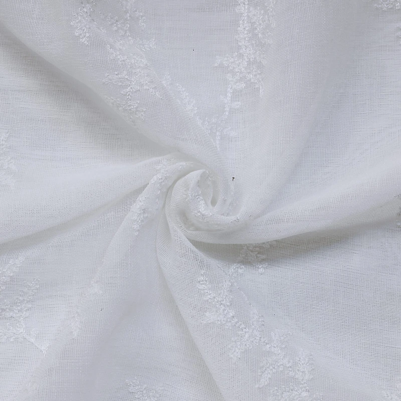 Habitat Anita Grommet Top Sheer Single Curtain Panel