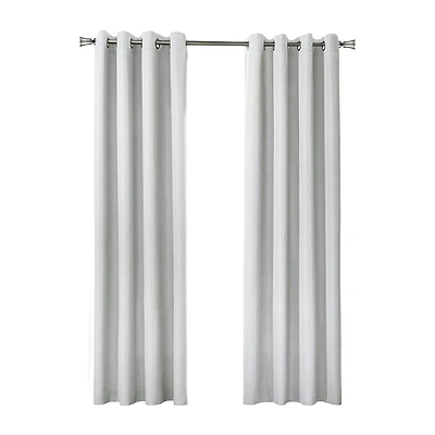 Thermaplus Marissa Grommet Top Energy Saving 100% Blackout Single Curtain Panel