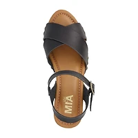 Mia Girl Womens Serenity Heeled Sandals