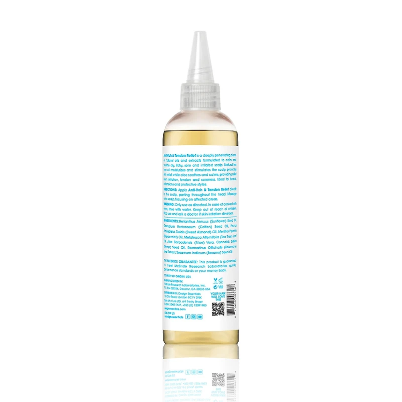 Design Essentials Scalp Care Anti-Itch & Tension Relief Oil Hair Treatment 4 oz.