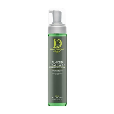 Design Essentials Almond Avocado Curl Enhancing Hair Mousse 10 oz.