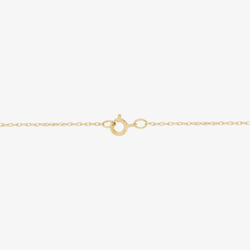 Limited Quantities! Pineapple Womens 1/10 CT. T.W. Natural White Diamond 10K Gold 18 Inch Pendant Necklace