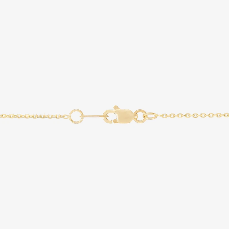 Limited Quantities! Womens 3/8 CT. T.W. Lab Created Blue Sapphire 10K Gold Heart 18 Inch Pendant Necklace