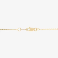 Limited Quantities! Womens 3/8 CT. T.W. Lab Created Blue Sapphire 10K Gold Heart 18 Inch Pendant Necklace