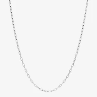 Limited Quantities! Womens 14K Gold Inch Paperclip Chain Necklace