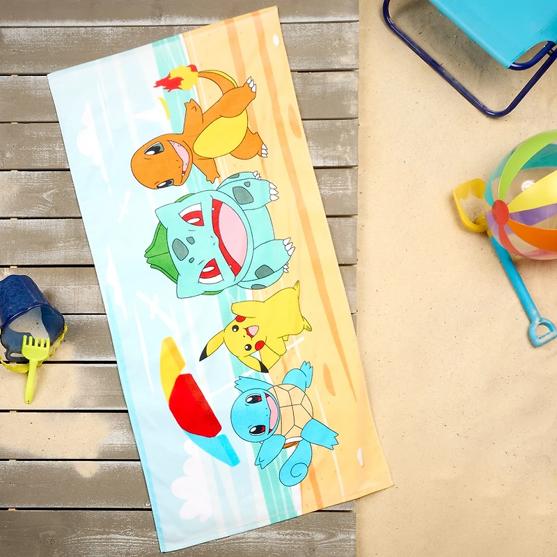 Pokemon Vacation Beach Towel