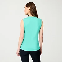 Free Country Womens V Neck Sleeveless Tank Top