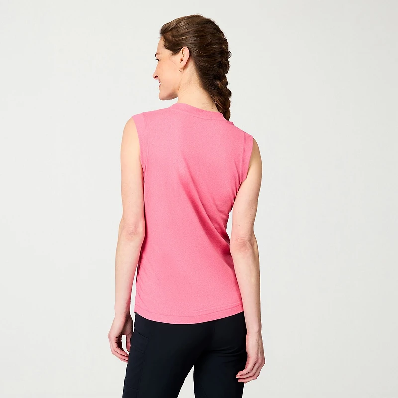 Free Country Womens V Neck Sleeveless Tank Top