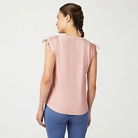 Free Country Womens Round Neck Short Sleeve T-Shirt
