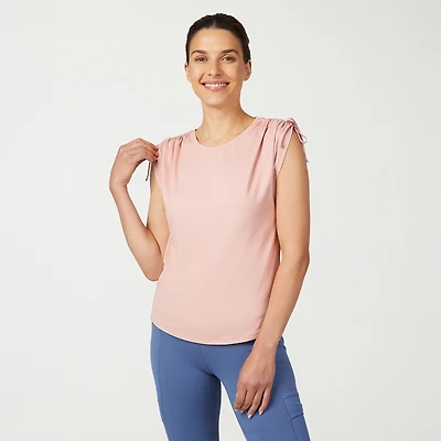 Free Country Womens Round Neck Short Sleeve T-Shirt
