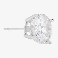 Sparkle Allure Cubic Zirconia 9mm Round Stud Earrings