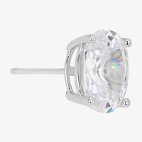 Sparkle Allure Cubic Zirconia 9mm Oval Stud Earrings