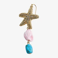Bijoux Bar Womens Drop Earrings