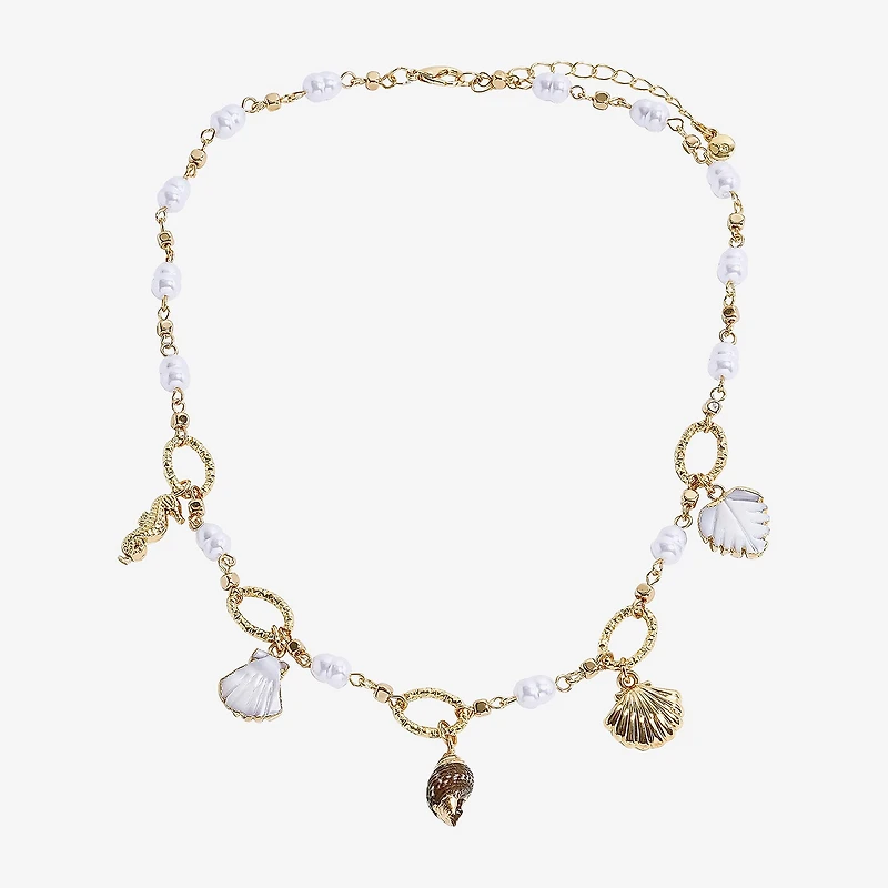 Bijoux Bar Delicates Womens 17 Inch Collar Necklace