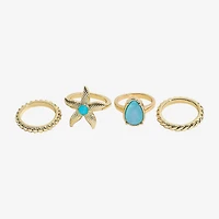 Bijoux Bar Delicates Womens Ring Set